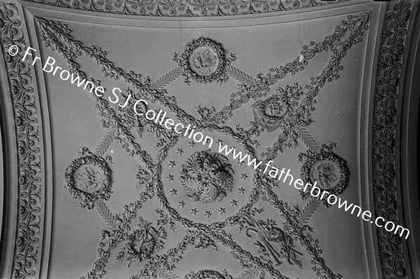 KILRUDDERY CEILING OF SMALL DRAWING ROOM